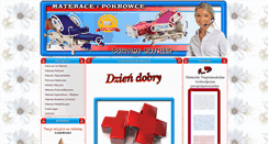 Desktop Screenshot of materaceipokrowce.pl